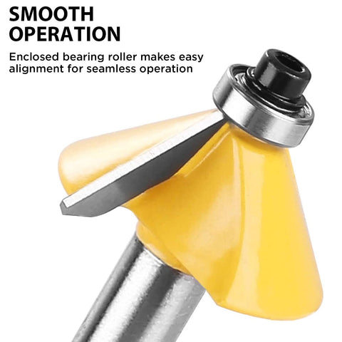 KOWOOD detailed cutting heads enable fine grooving and edging.