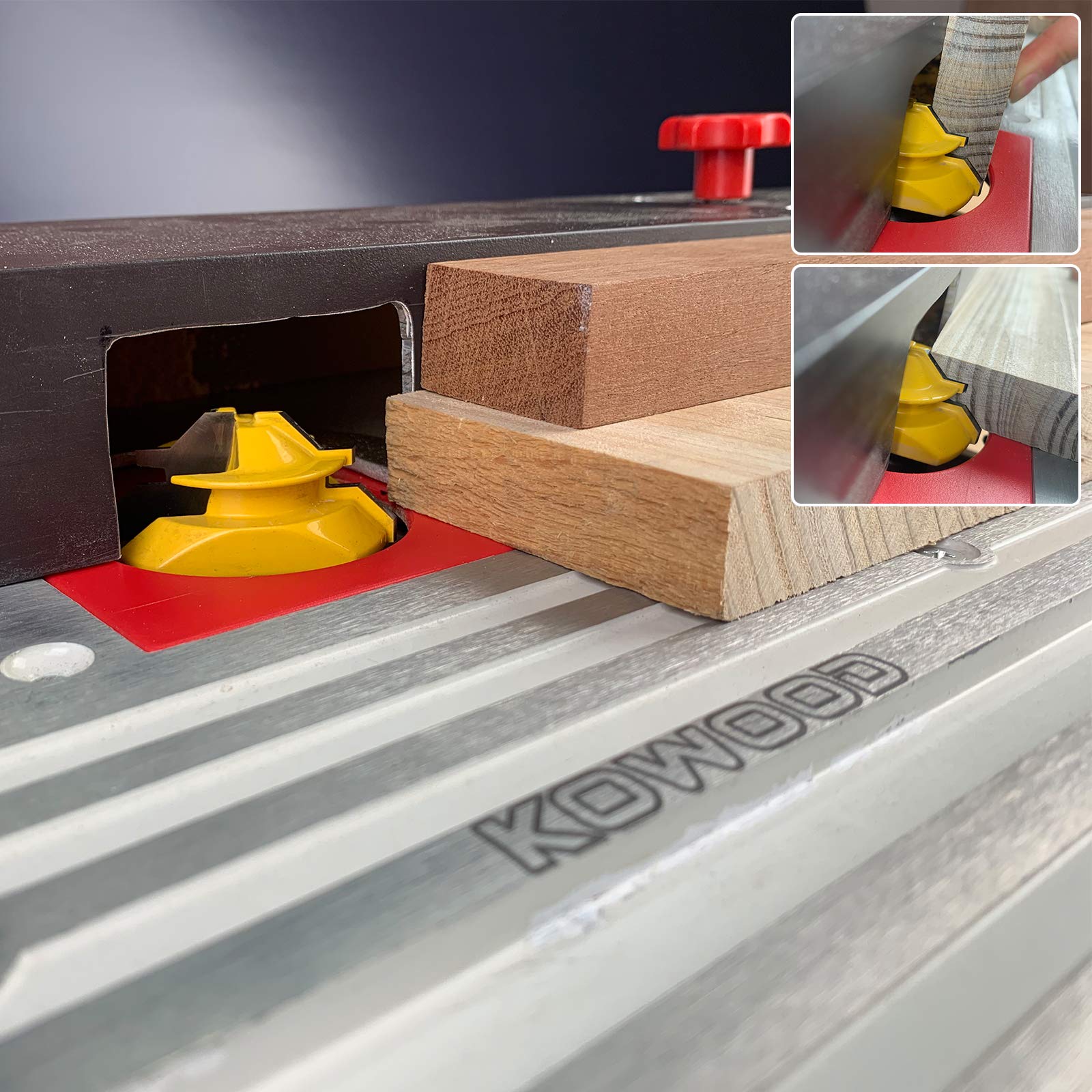 KOWOOD precision-machined setup aid speeds jig adjustments
