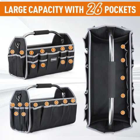 KOWSINDE foam-padded handle for comfortable carry on site