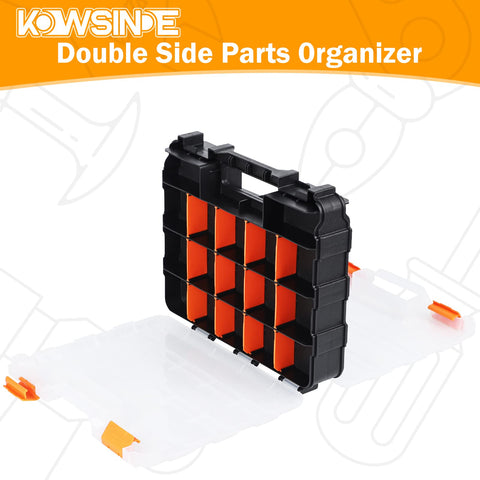 KOWSINDE secure latches and transparent lid prevent spills during transport.