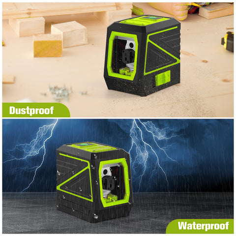KOXOBET green cross line laser with high visibility in bright conditions