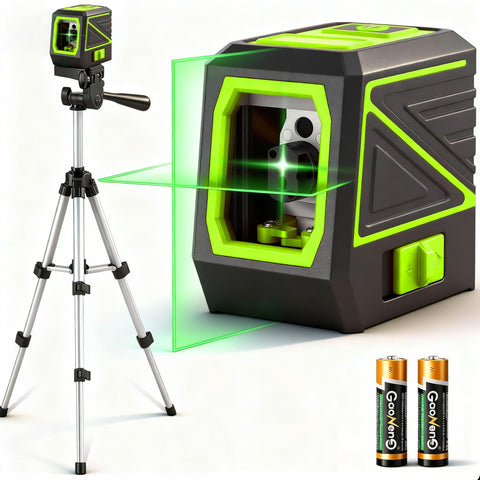KOXOBET laser level with rotary 360 for precise long-range alignment
