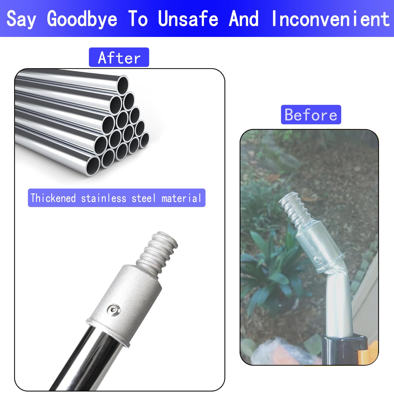 Koyata multi-purpose extension pole suitable for painting and cleaning tasks