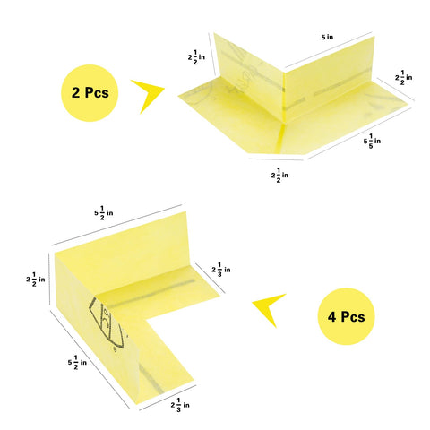 Koyee waterproof seal kit outside corner membrane prevents leaks at joints.