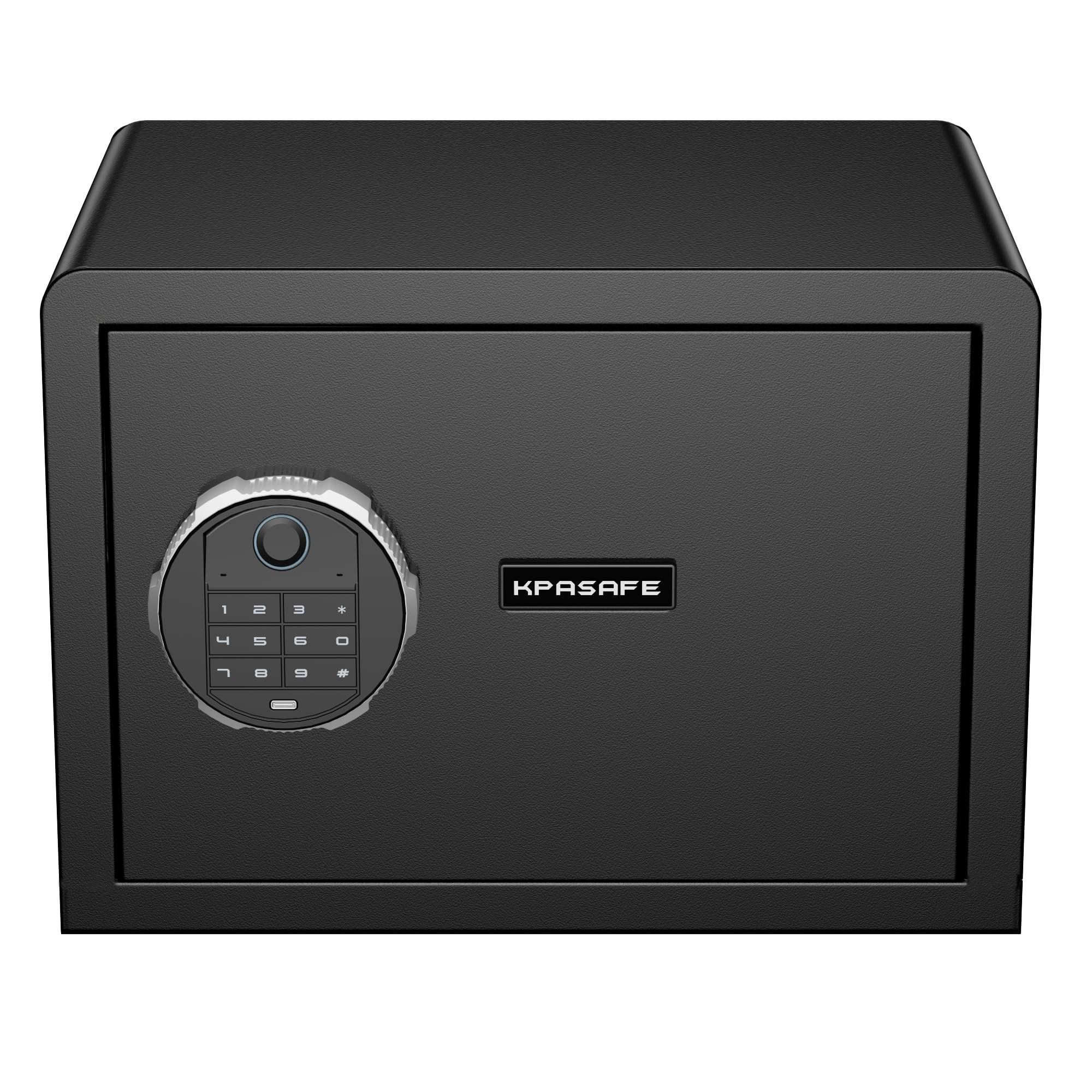 Kpasafe safe dimensions 9.8 by 13.8 by 9.8 inches.