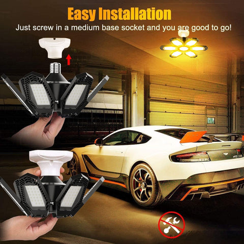 KPBOTL E26 screw-in installation fits standard fixtures for an easy upgrade.
