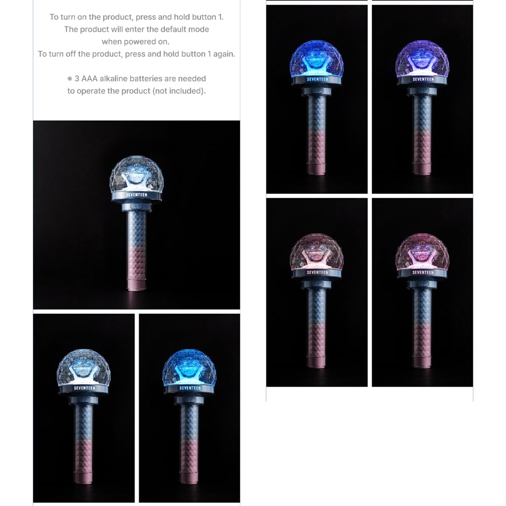 KPOP HEAVEN Seventeen Lightstick VER.3 packaging ensures safe transit