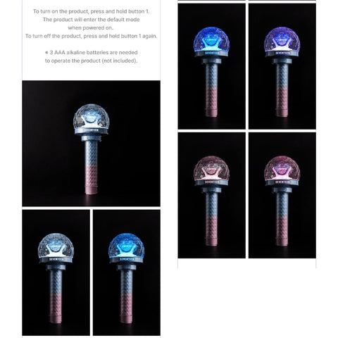 KPOP HEAVEN Seventeen Lightstick VER.3 packaging ensures safe transit