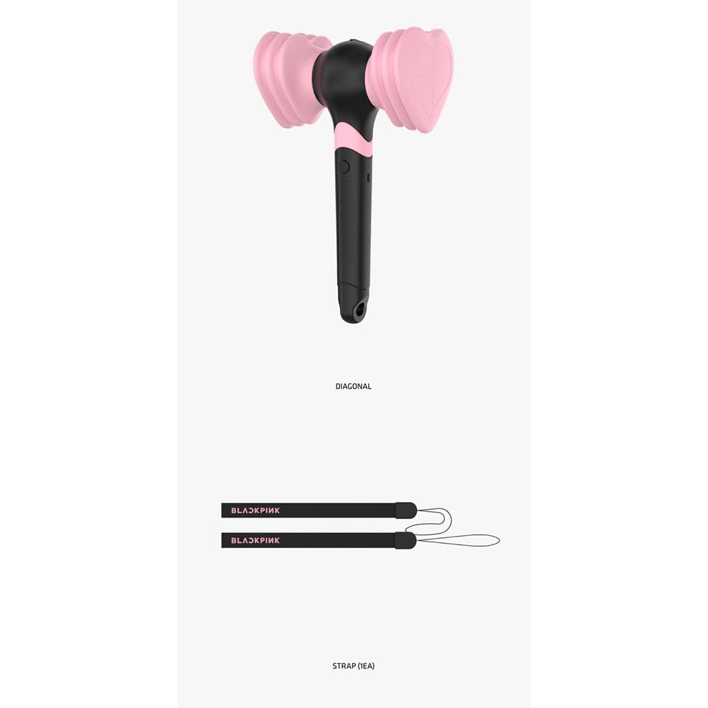 KPOP HEAVEN Black.Pink lightstick strap, convenient carry at concerts
