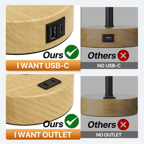 KPQ three-way dimmable lamp settings for reading or relaxing
