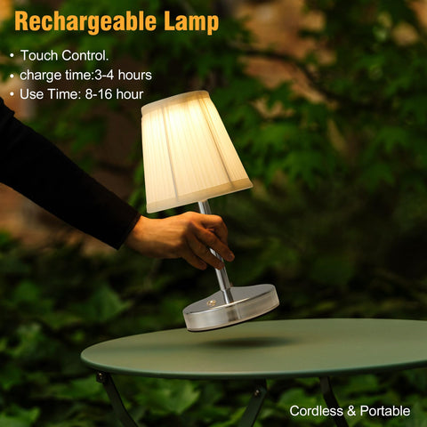 KPSHINE cordless table lamp decor, ideal for compact rooms and modern interiors.