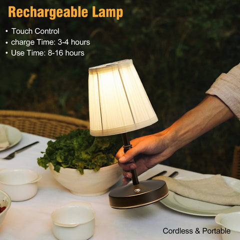 KPSHINE countertop lamp fits dining room setups for delicate illumination.