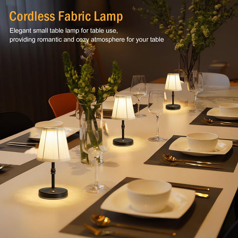 KPSHINE small lamp provides gentle ambient light for cozy spaces.