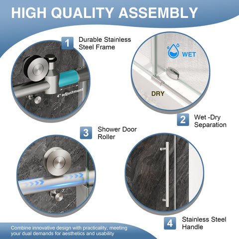 Easy-clean glass coating on KPUY door reduces staining