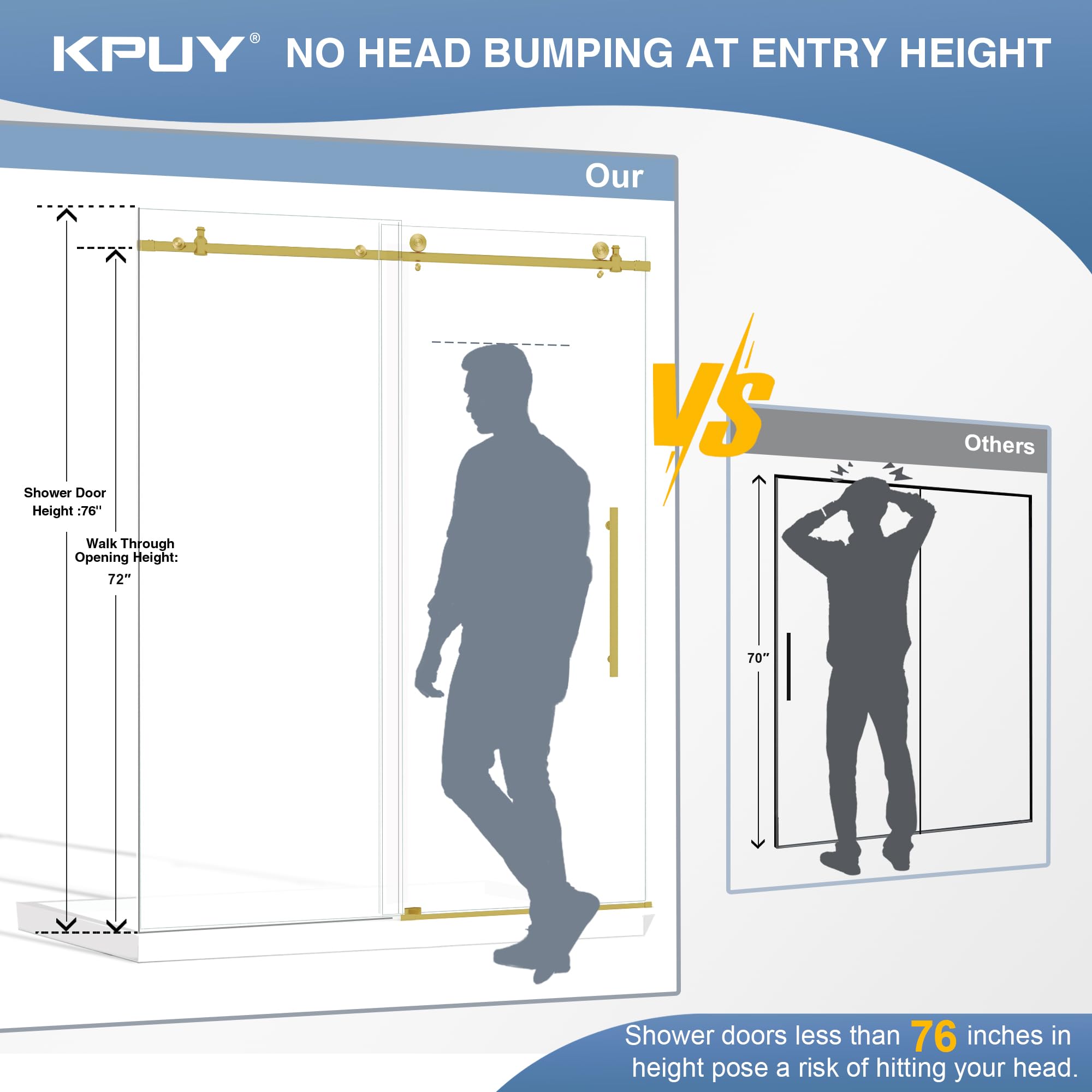 KPUY tempered glass 1/4 inch for durable, safe enclosure