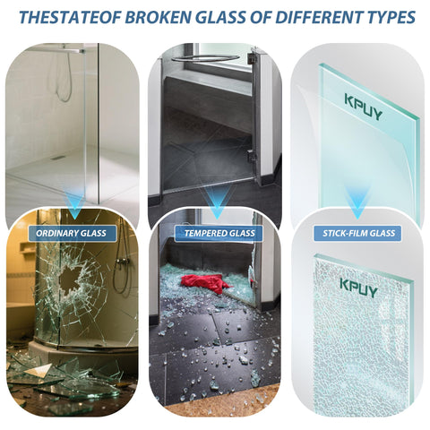 Waterproof seal system on KPUY shower door minimizes spray