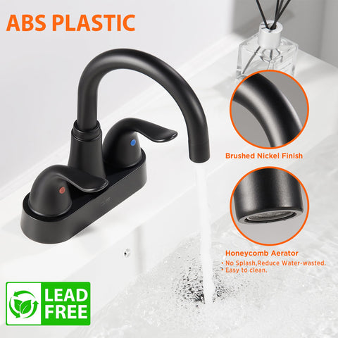 KPW ABS plastic plating for a lightweight, durable finish.