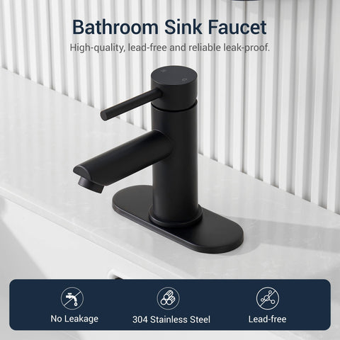 KPW deck-mount faucet compatible with 3-hole configurations