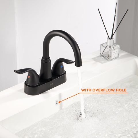 KPW overflow compatible faucet designed to prevent spills