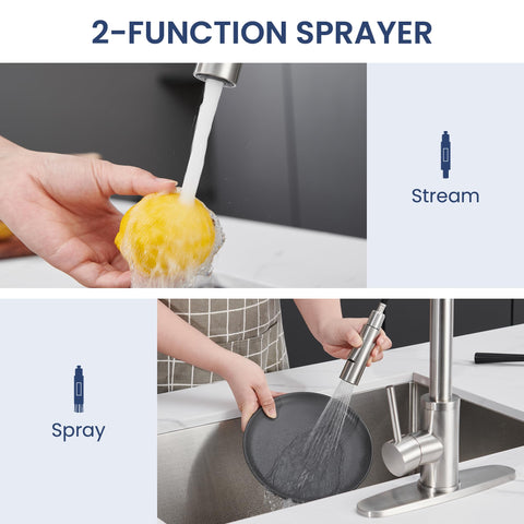 KPW single-handle control for easy temperature and flow adjustment