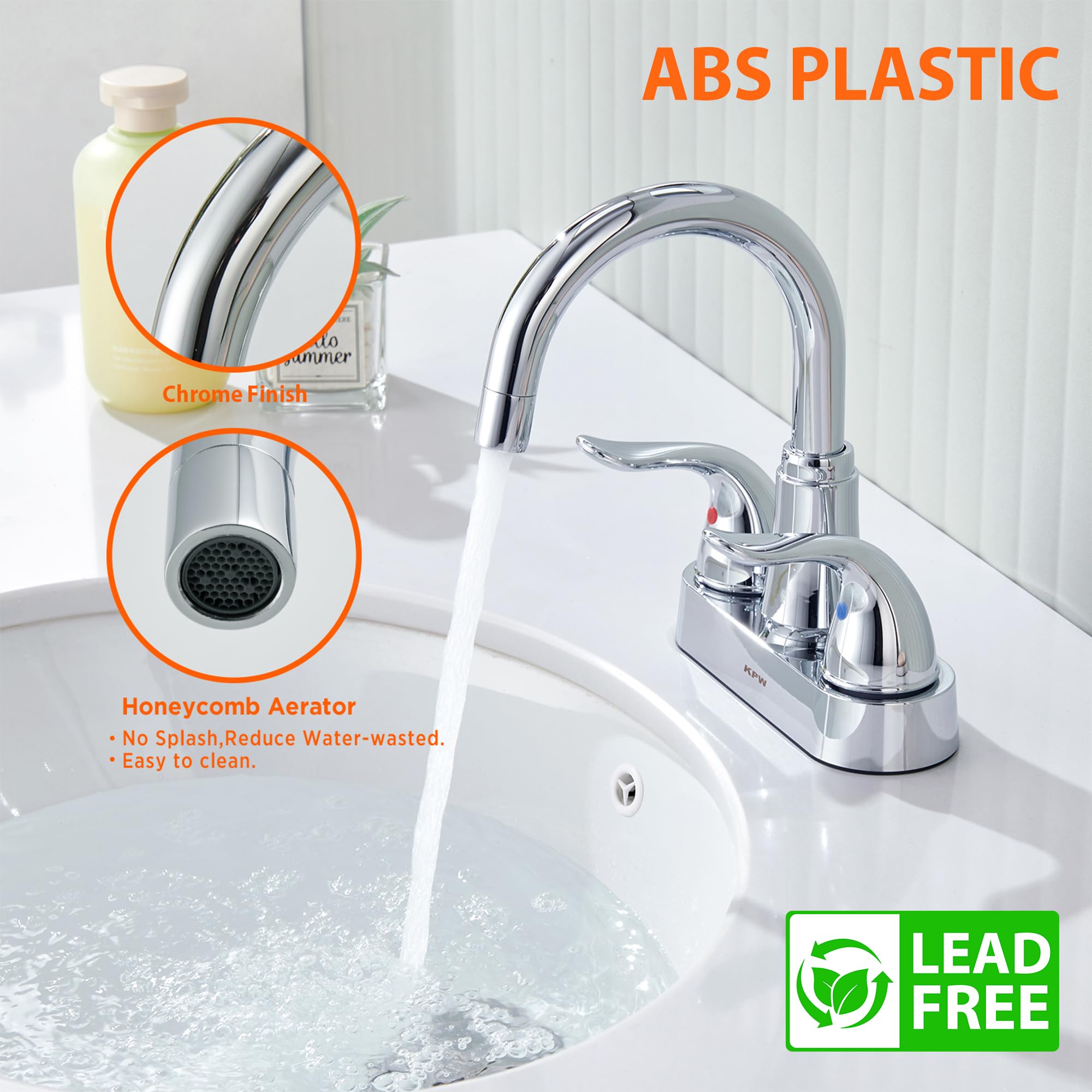 KPW pop-up drain for seamless sink drainage and maintenance