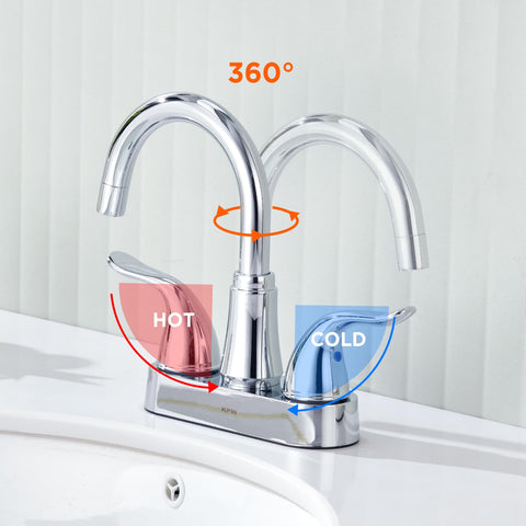 KPW included water supply hoses simplify quick, tool-free installation