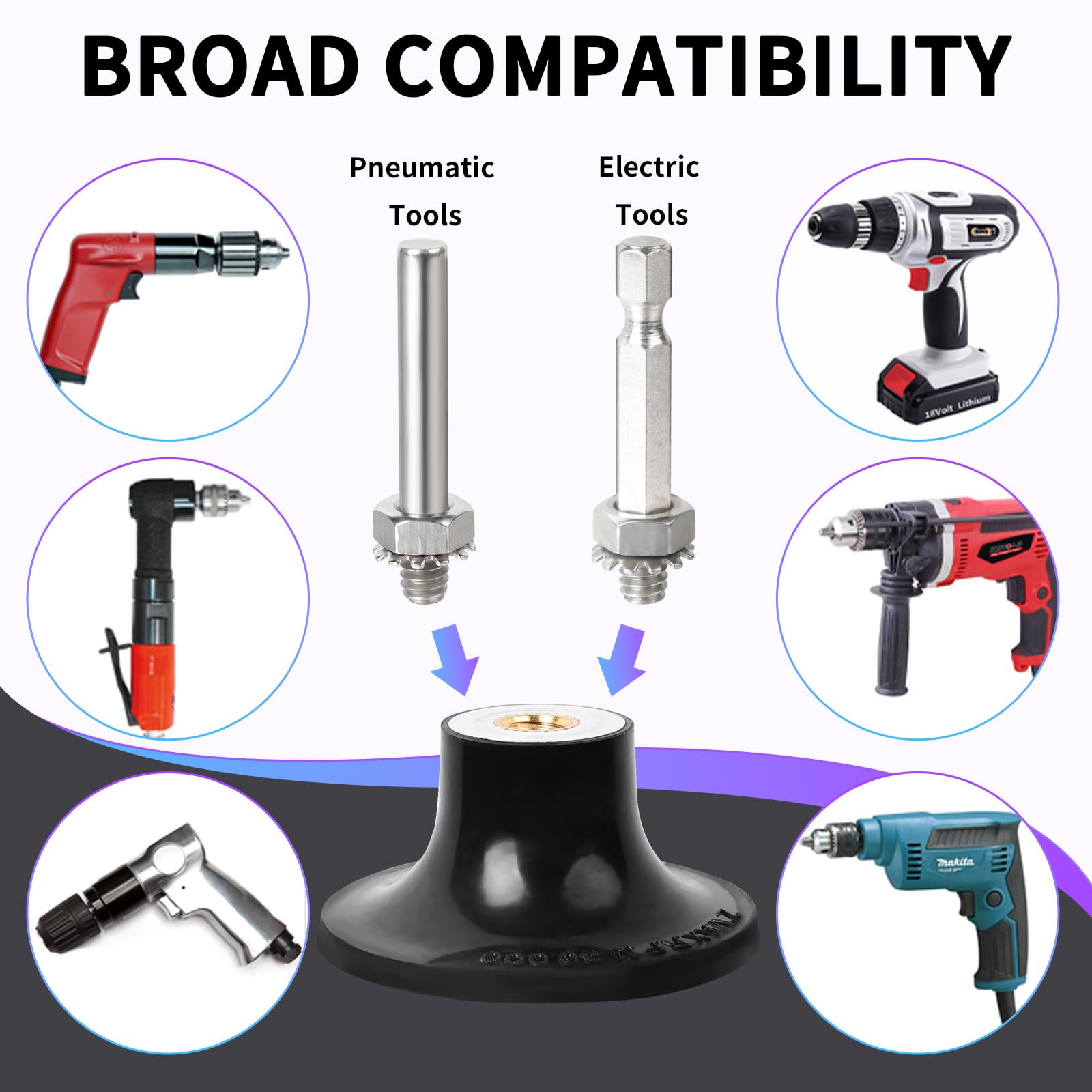 KQCXIK versatile set supports rust removal and paint stripping