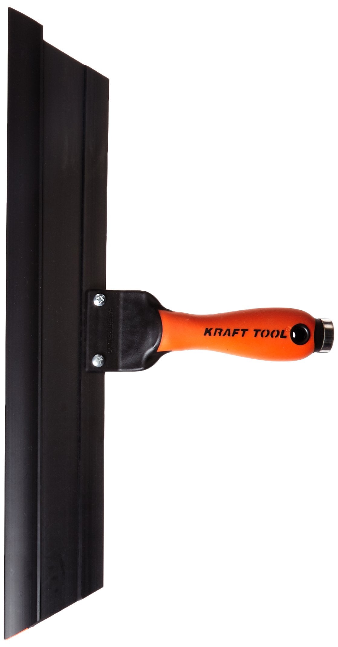 Kraft Tool GG244 squeegee trowel for smooth concrete surface prep.
