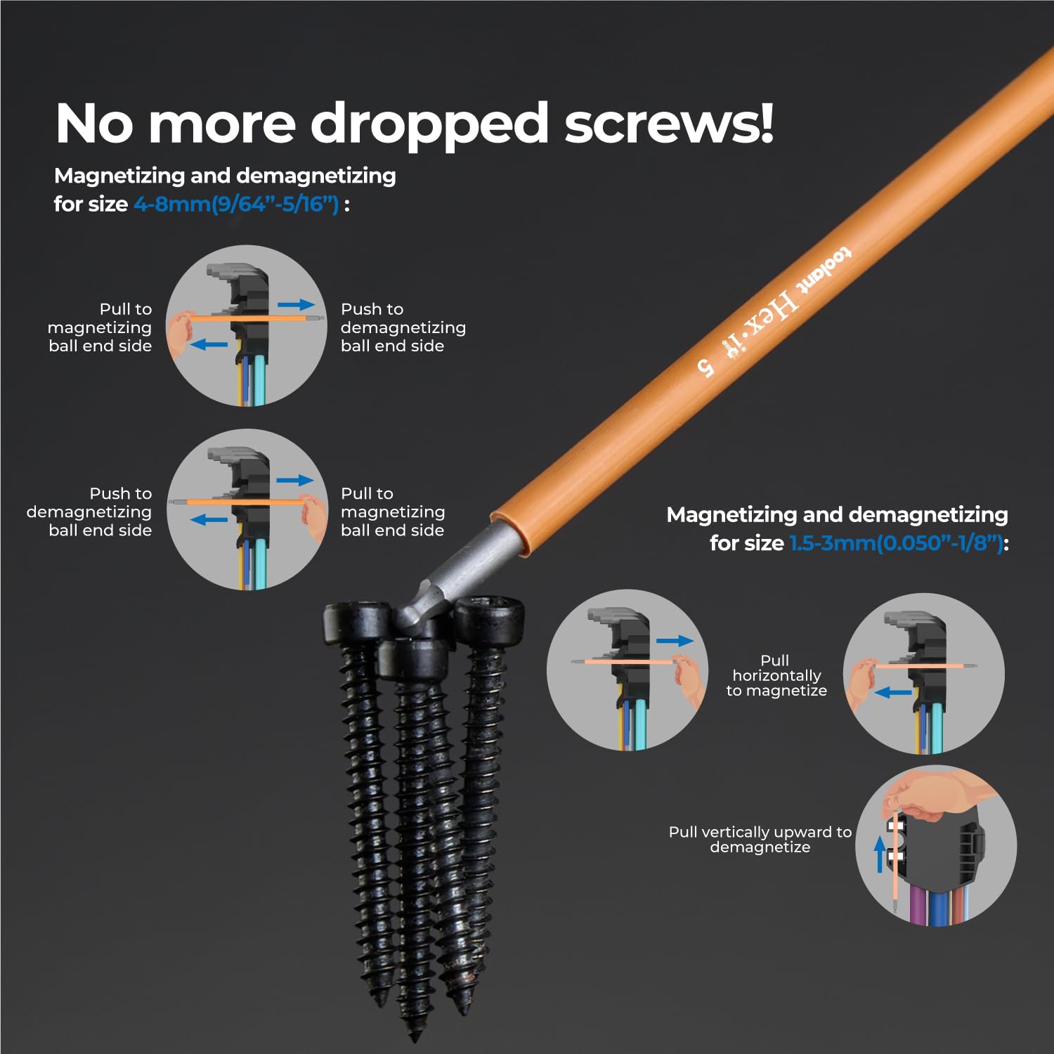 Kraftek Toolant EVA sleeves provide ergonomic grip during tasks.