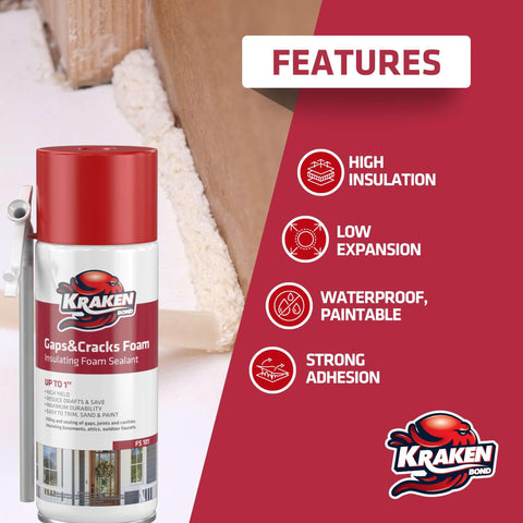 Kraken Bond temperature guide label ensures optimal performance in varying weather.