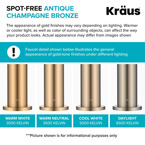 Kraus Oletto pre-attached water lines simplify the DIY kitchen upgrade.