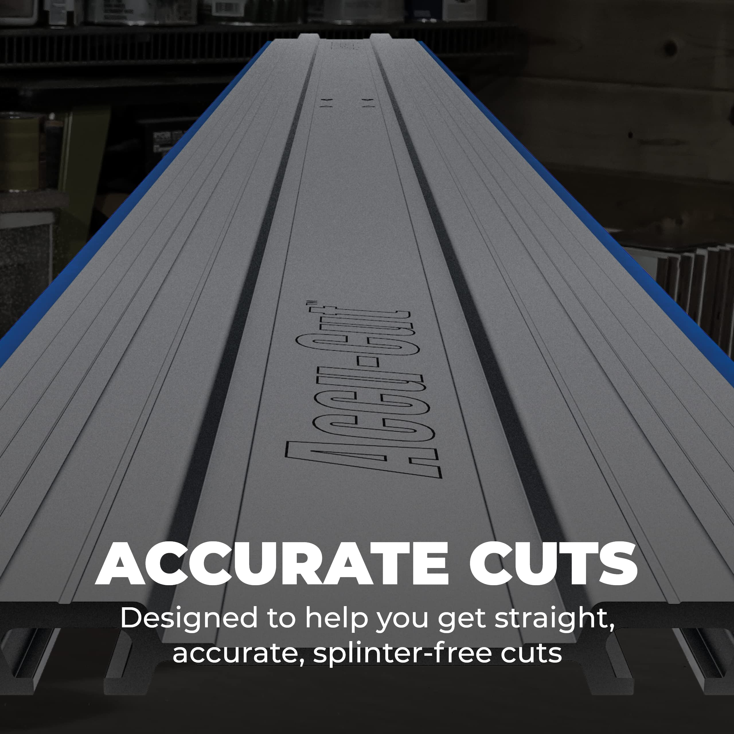 Kreg Accu-Cut Expansion Pack compatible with circular saw tracks for consistency.