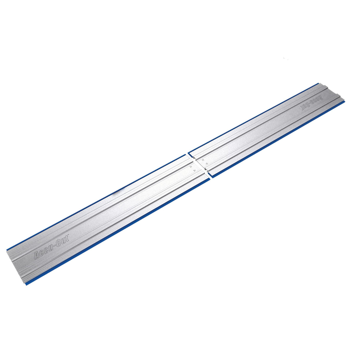 Kreg Accu-Cut expansion track rail enables precise guide for straight cuts along long boards.