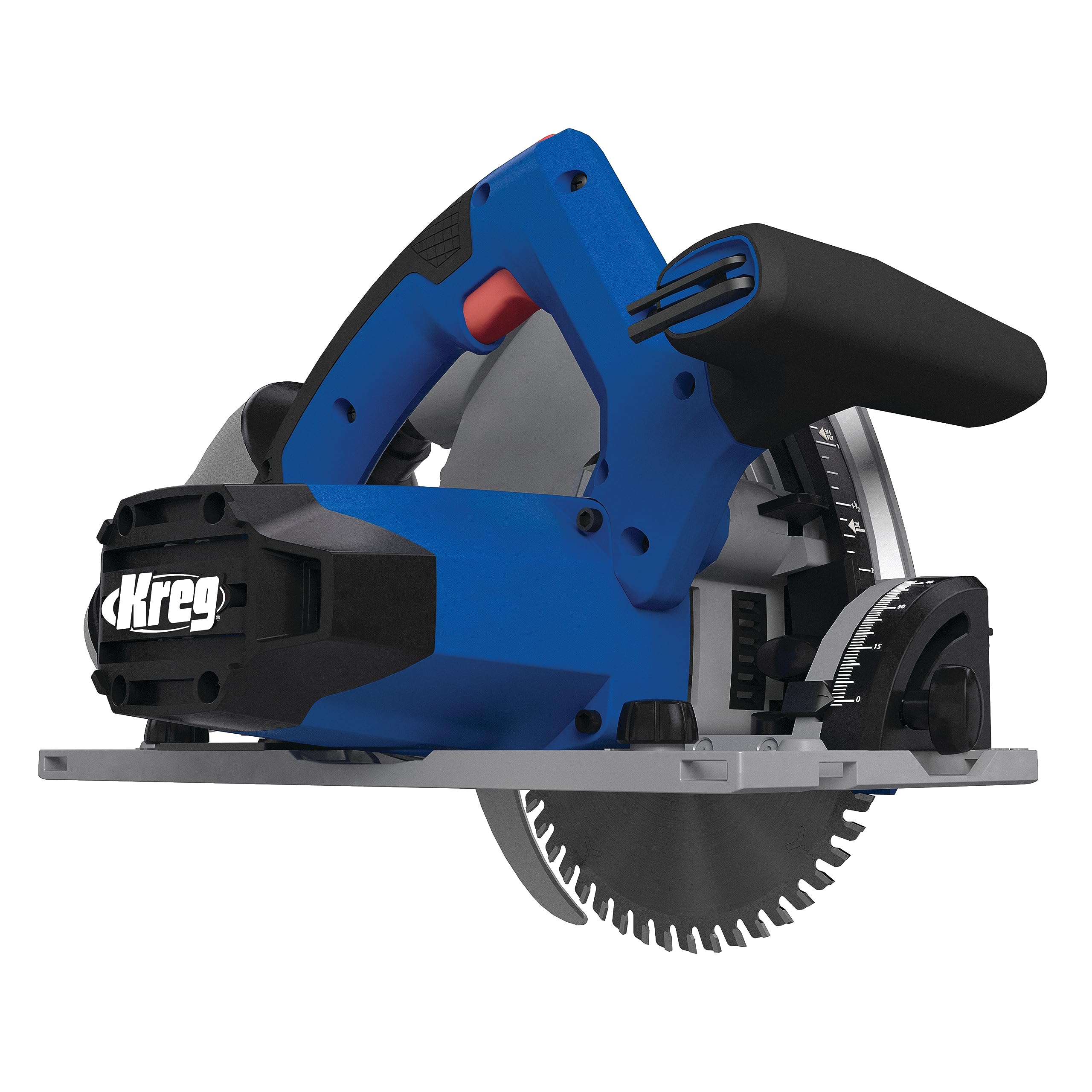 Kreg ACS430 motor close-up highlighting powerful 12-amp performance