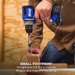 Kreg Blue Ion 2Ah battery rugged exterior built for tough job sites.