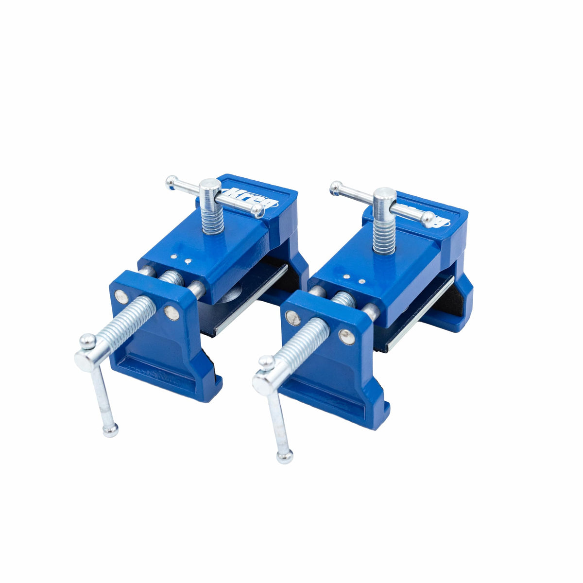 Kreg Cabinet Face Frame Clamp front view demonstrates precise alignment for quick cabinet installs