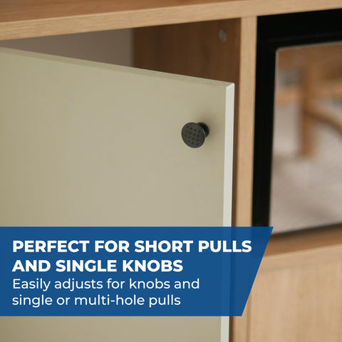 Kreg cabinet hardware jig precision guides ensure professional-looking results.