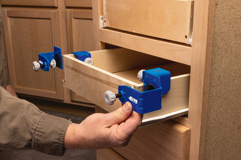 Kreg in-use shot shows easy clamp-align-attach workflow