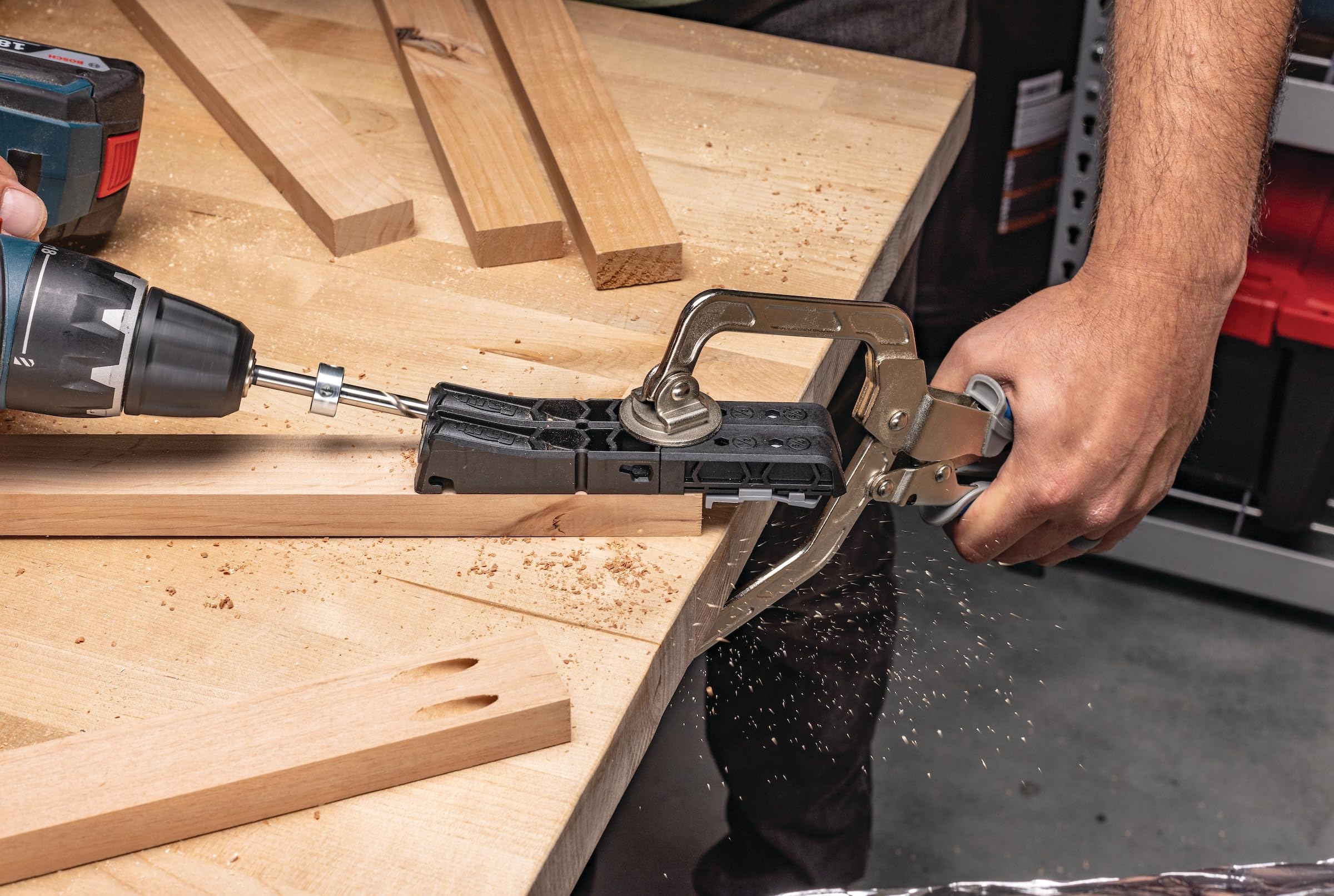 Kreg Hardened-Steel Drill Guides promise lasting accuracy.