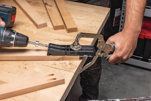 Kreg Hardened-Steel Drill Guides promise lasting accuracy.