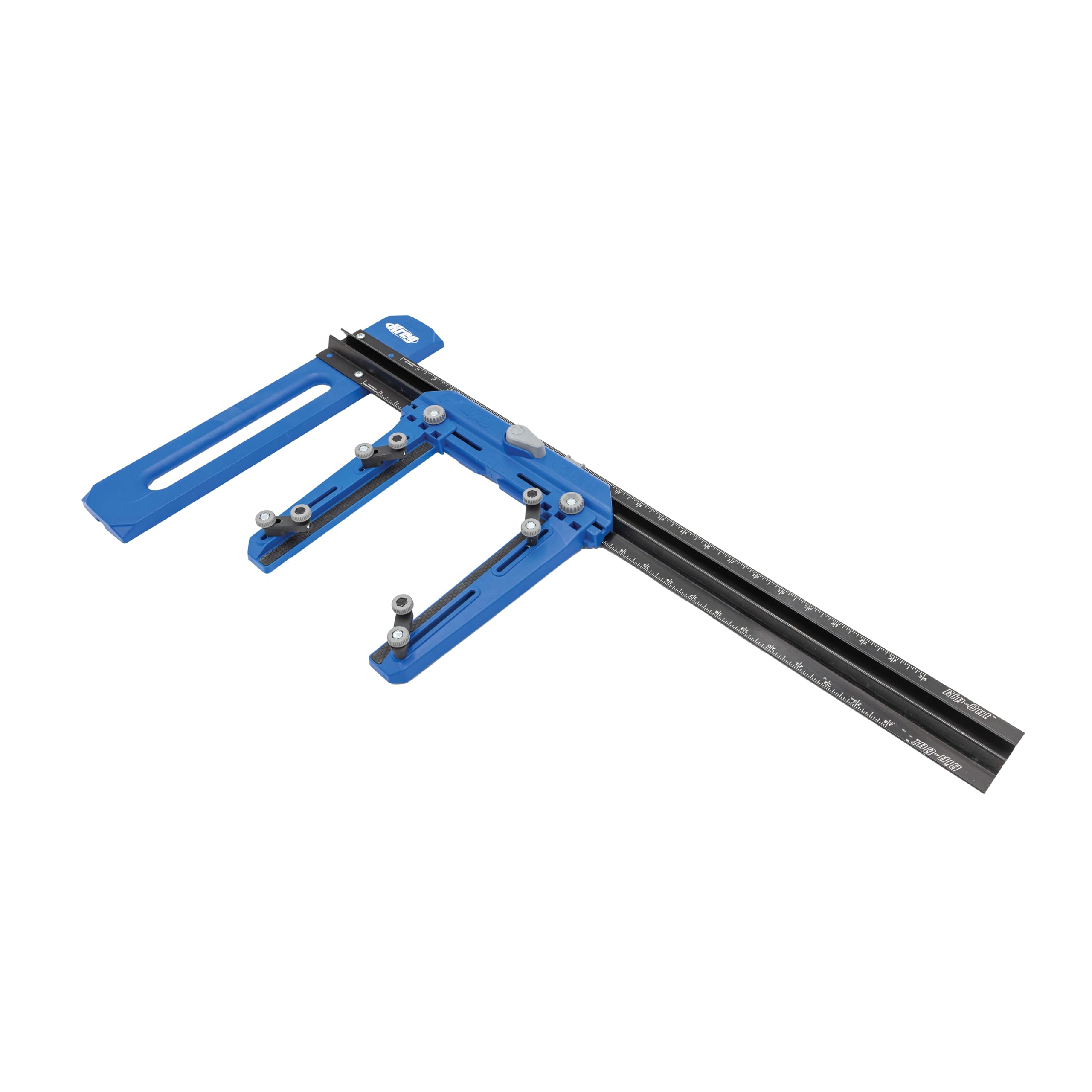 Kreg KMA2400 rip-cut sled shows edge-guided precision for clean straight cuts