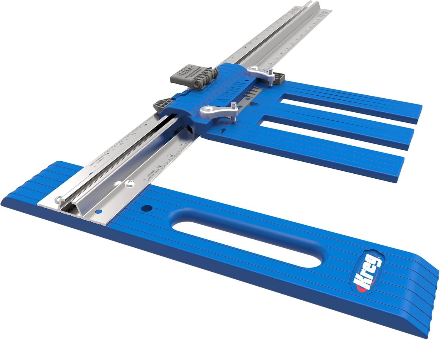 Kreg KMA2685 Rip-Cut Guide front view for precise edge cuts and stable tracking.