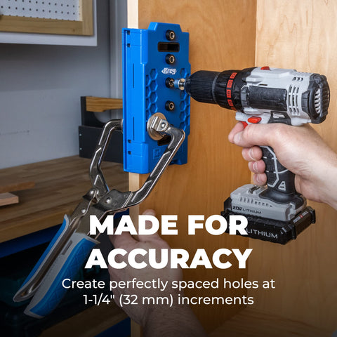 Kreg KMA3225 included-quarter-inch-drill-bit: ready-to-use bit for initial hole work.