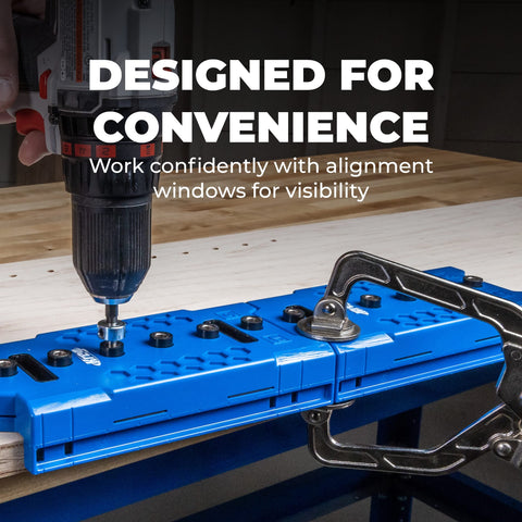 Kreg KMA3225 stop-collar: helps control drilling depth for uniform holes.