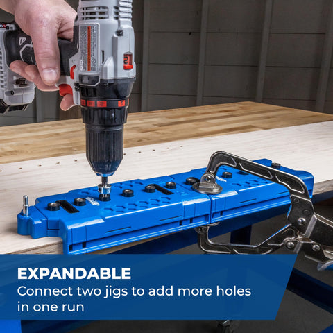 Kreg KMA3232 woodworking setup on bench highlights versatility for home projects