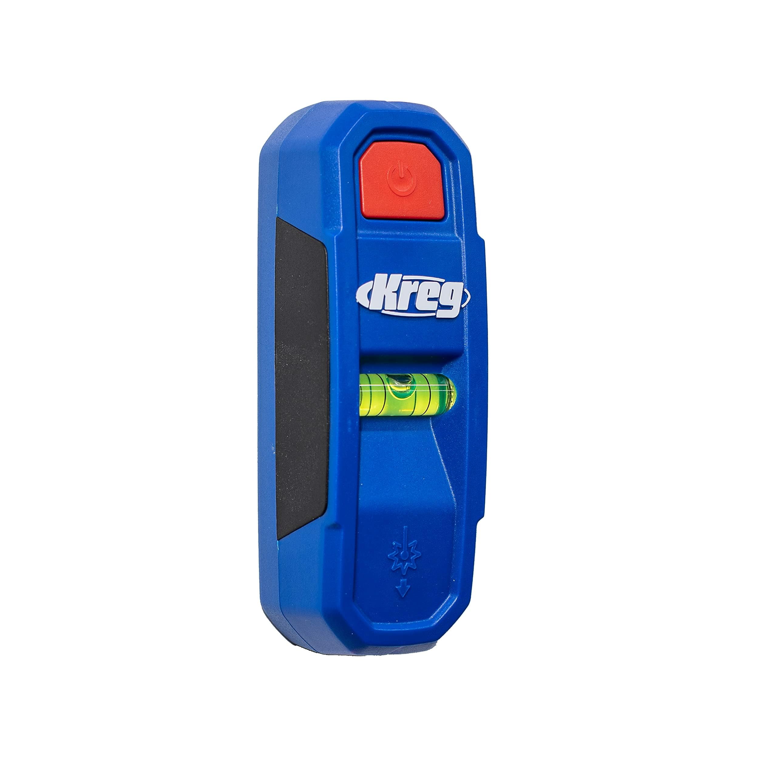 Kreg KMM1000LZ compact design fits in a pocket for on-the-go use.