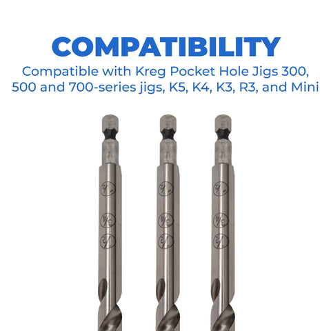 Works with material thickness from 1/2 to 1-1/2 inches