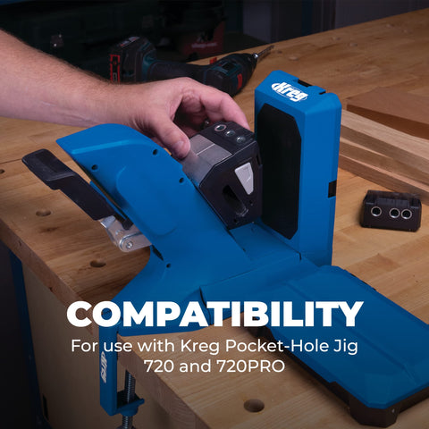 Kreg KPHA730 assembly setup with 700 Series jig.