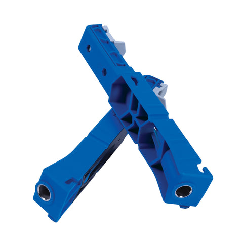 Kreg KPHJ920 drill-guide close-up showing precision alignment for pocket holes.