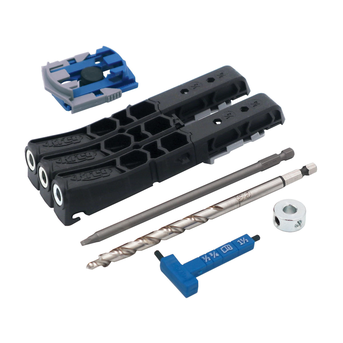 Kreg Micro Pocket-Hole Jig for thin stock creates precise joints.